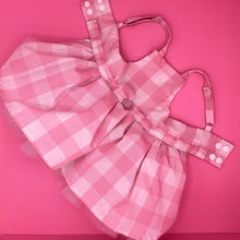 Load image into Gallery viewer, Barbie Pink Gingham - Pet Costume