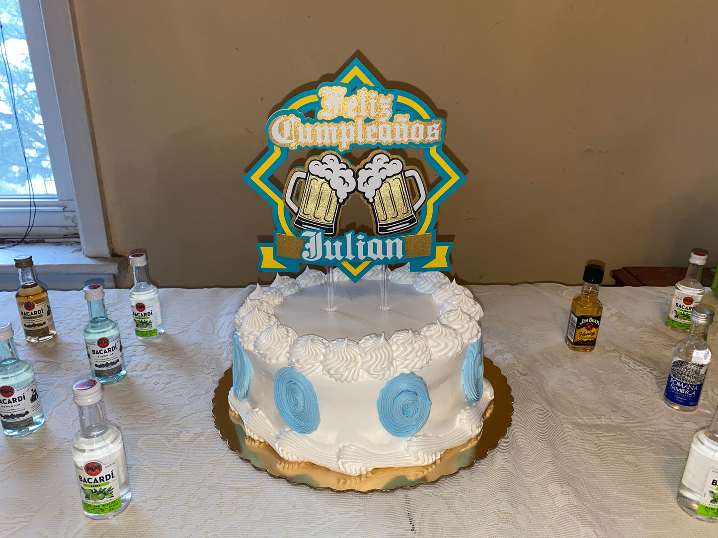 Beer Cake Topper