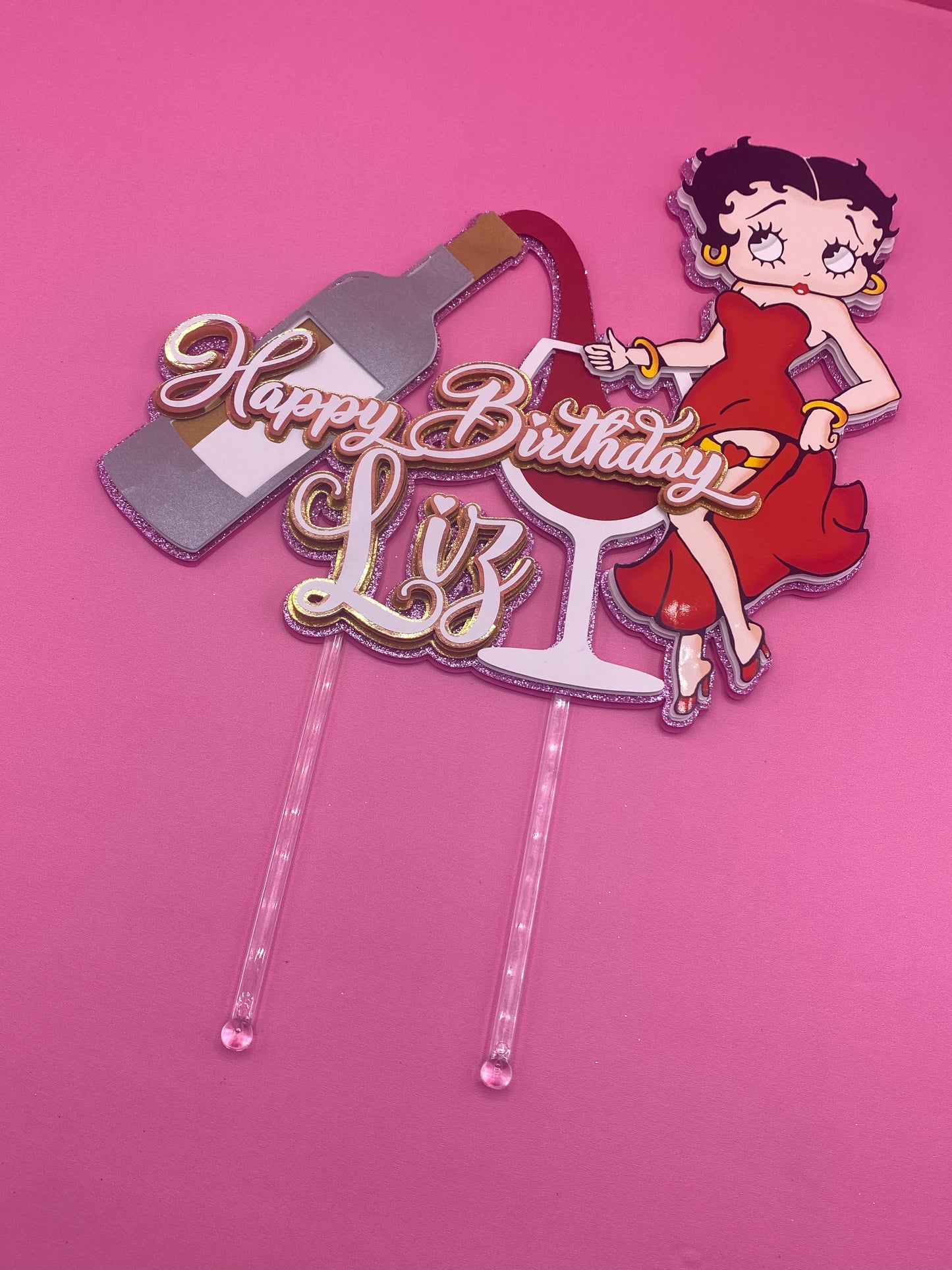 Betty Boop Cake Topper