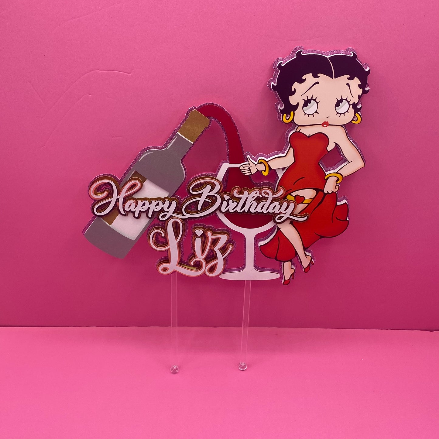 Betty Boop Cake Topper