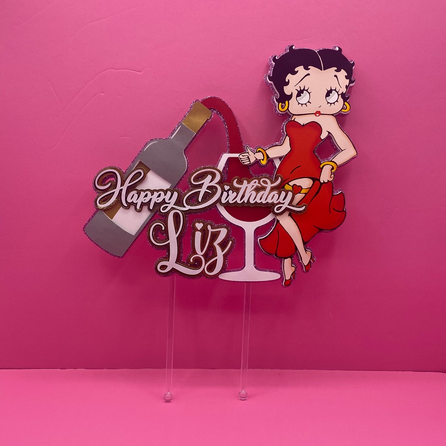 Betty Boop Cake Topper