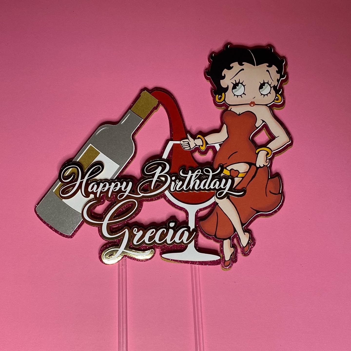 Betty Boop Cake Topper