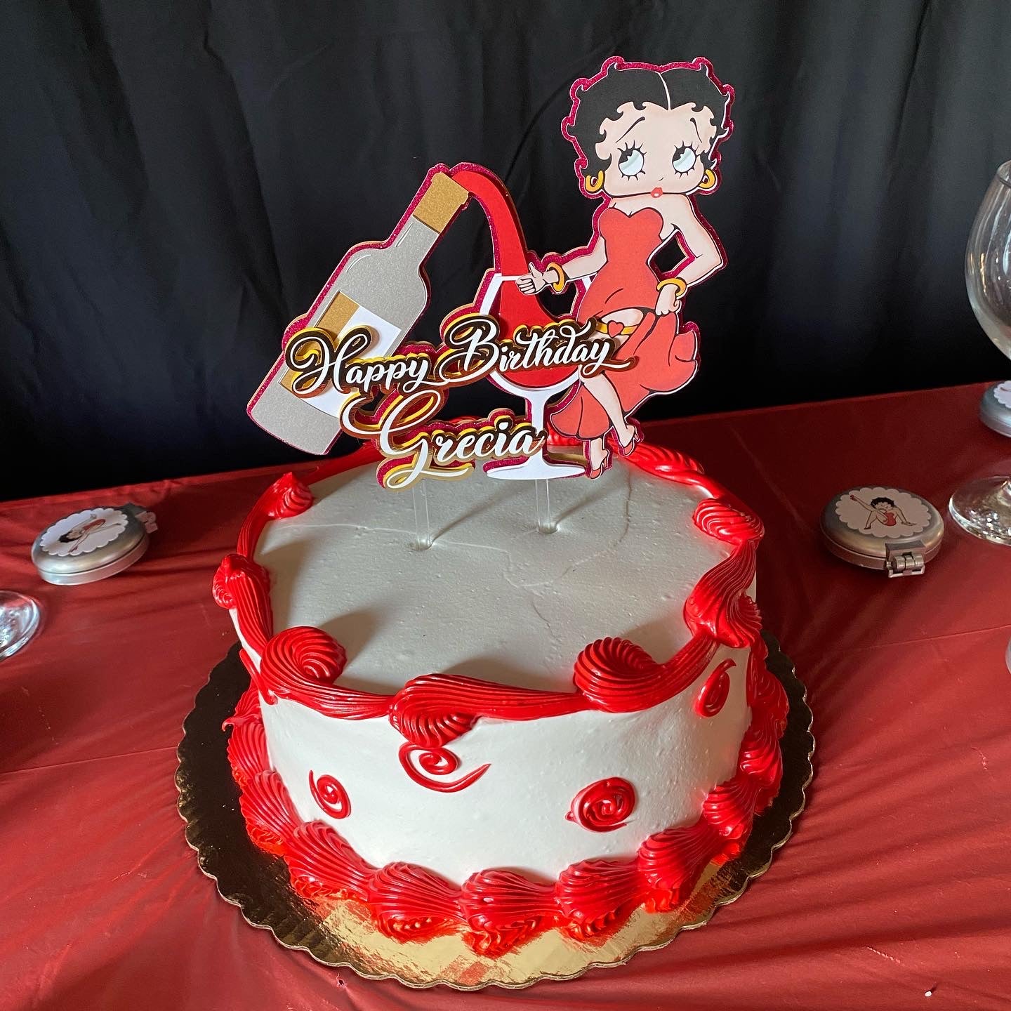 Betty Boop Cake Topper